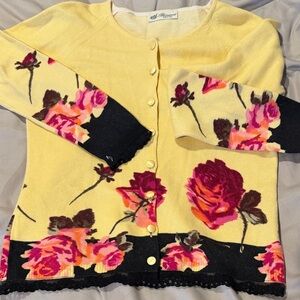 Blumarine Wool/Silk Cardigan